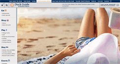 Desktop Screenshot of duckncguide.com